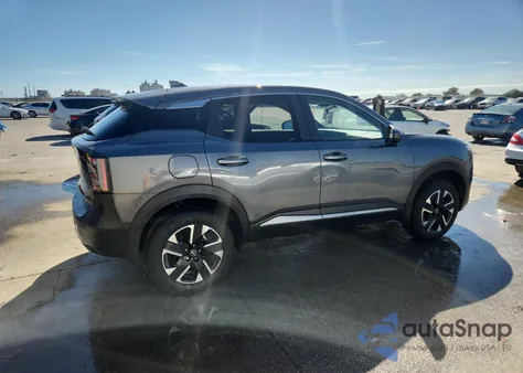 2025 Nissan Kicks Sv from USA, damaged, VIN 3N8AP6CB6SL358181